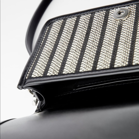 Zara fabric crossbody bag - Picture 4 of 6